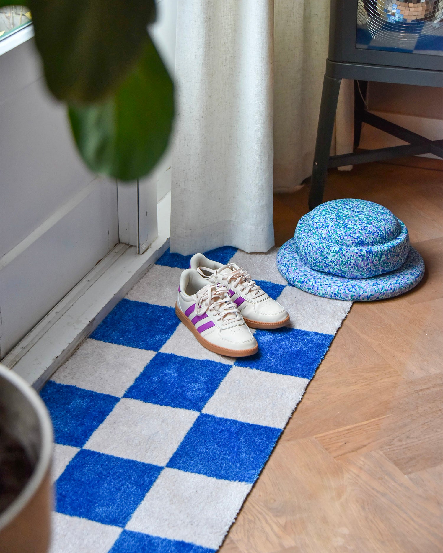 Runner con motivo a scacchi Duffy