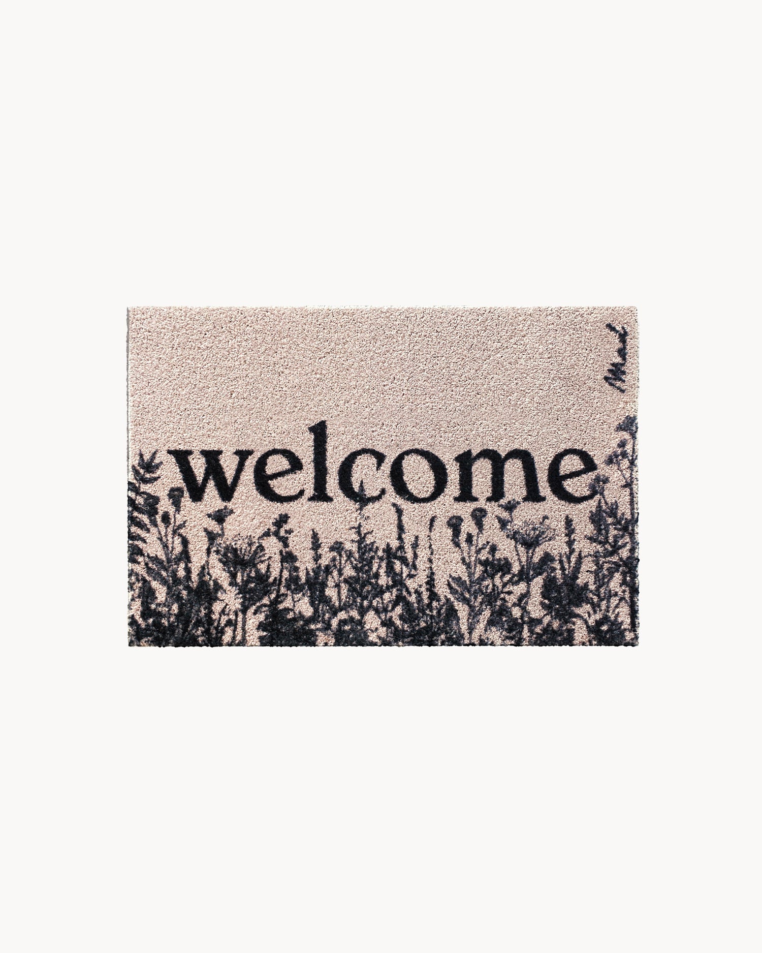Zerbino lavabile con scritta "Welcome" Oona