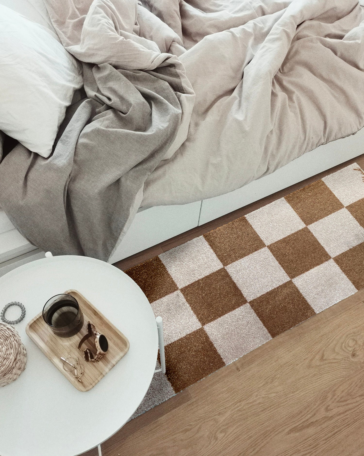 Runner con motivo a scacchi Pascal