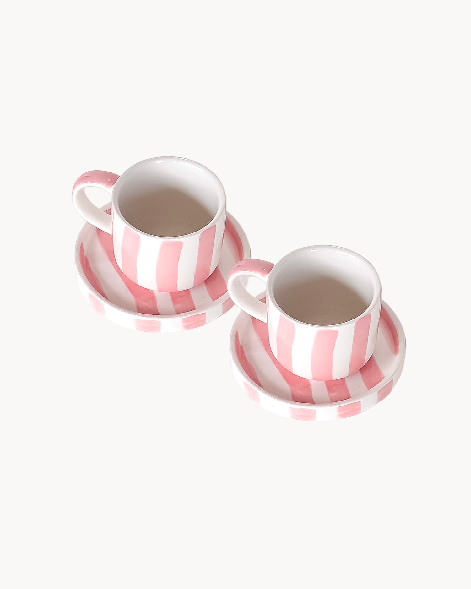 Set 2 tazzine da caffè in ceramica dipinta a mano Magazin Minori