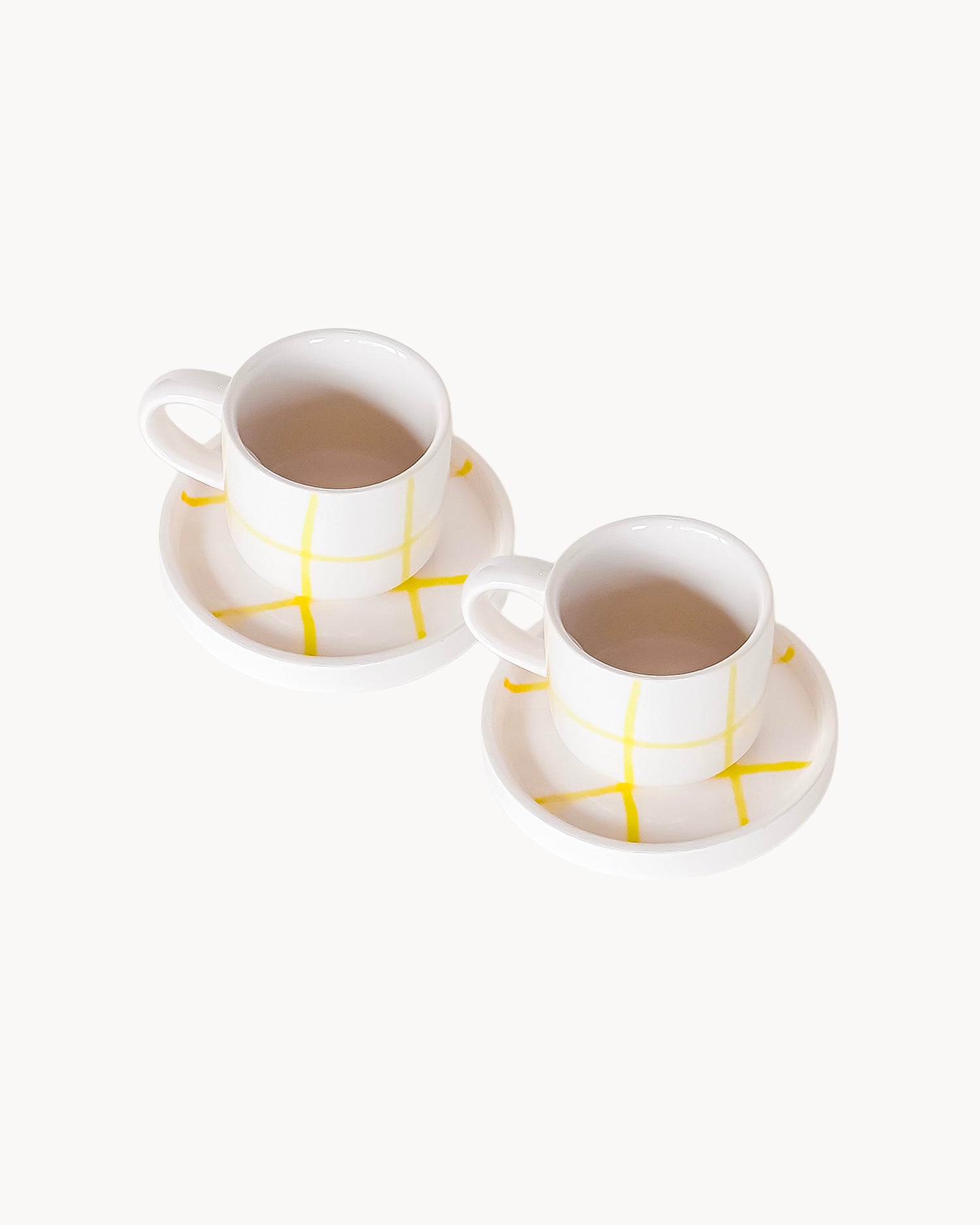 Set 2 tazzine da caffè in ceramica dipinta a mano Magazin Minori