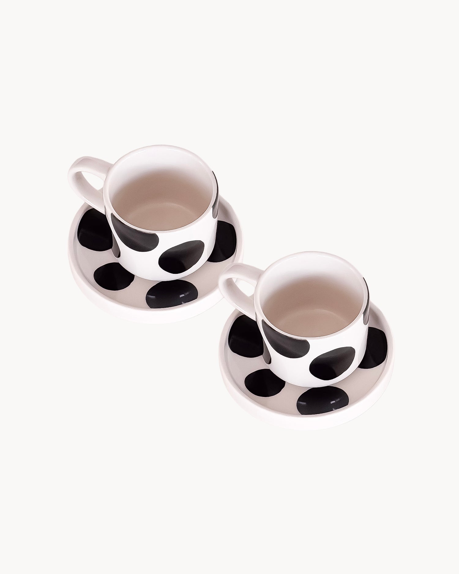 Set 2 tazzine da caffè in ceramica dipinta a mano Magazin Minori