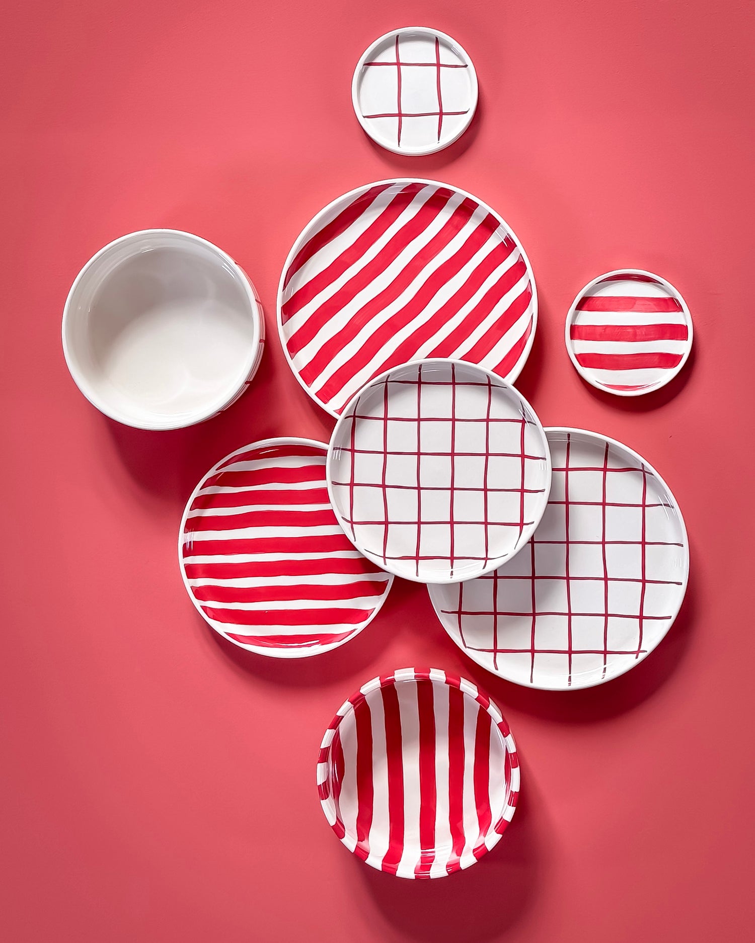 Piatto in ceramica dipinto a mano Magazin Minori