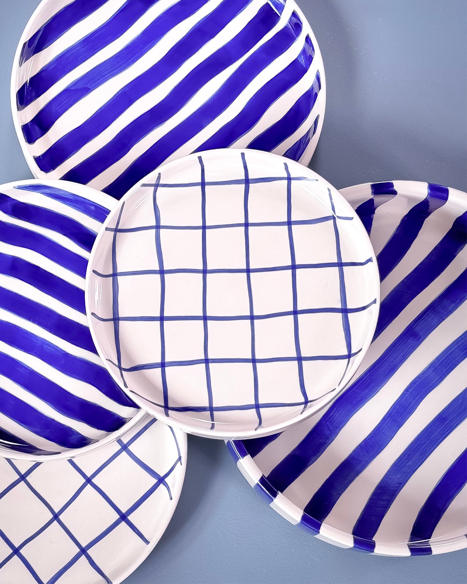 Piatto in ceramica dipinto a mano Magazin Minori