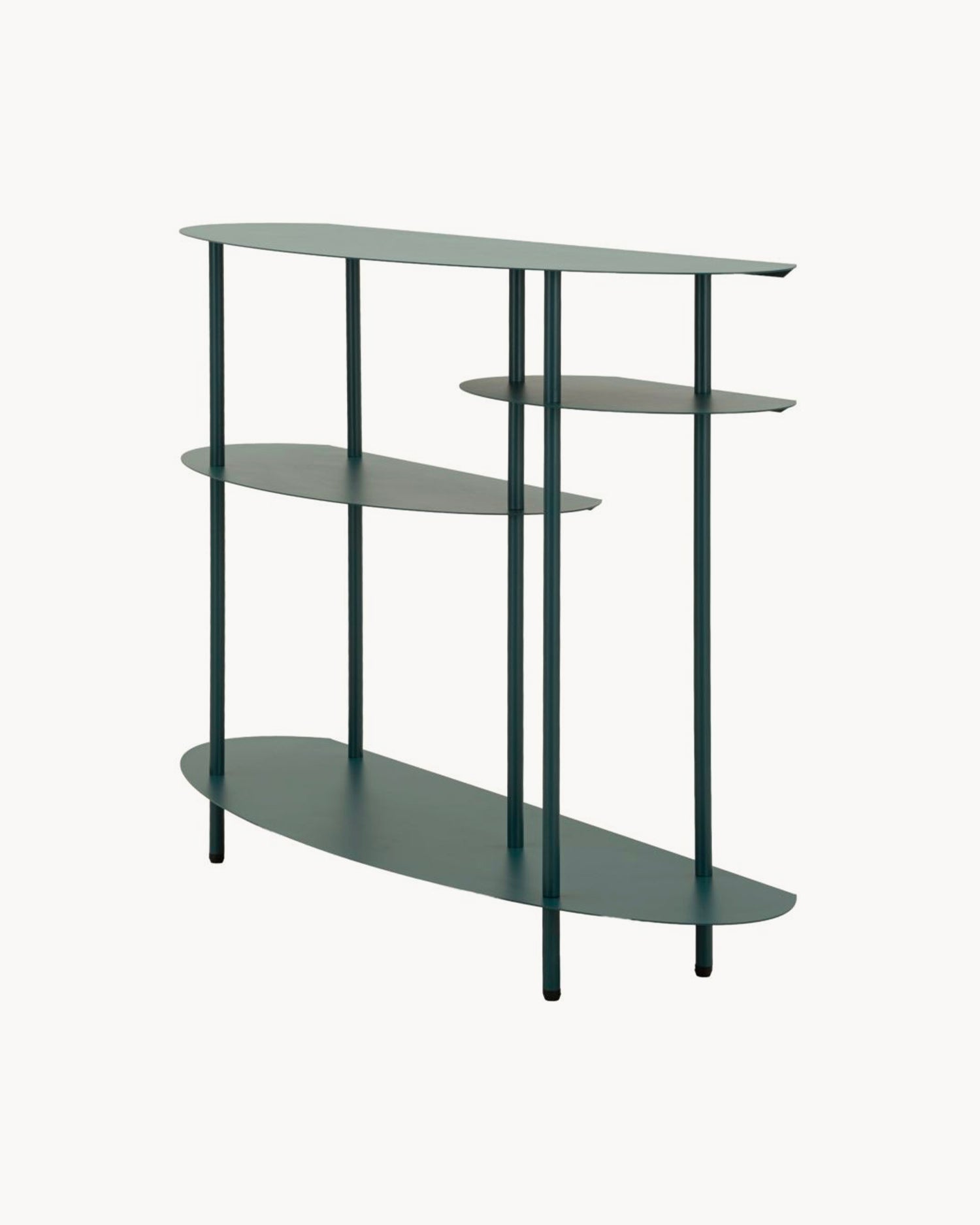 Scaffale basso in metallo Saturn