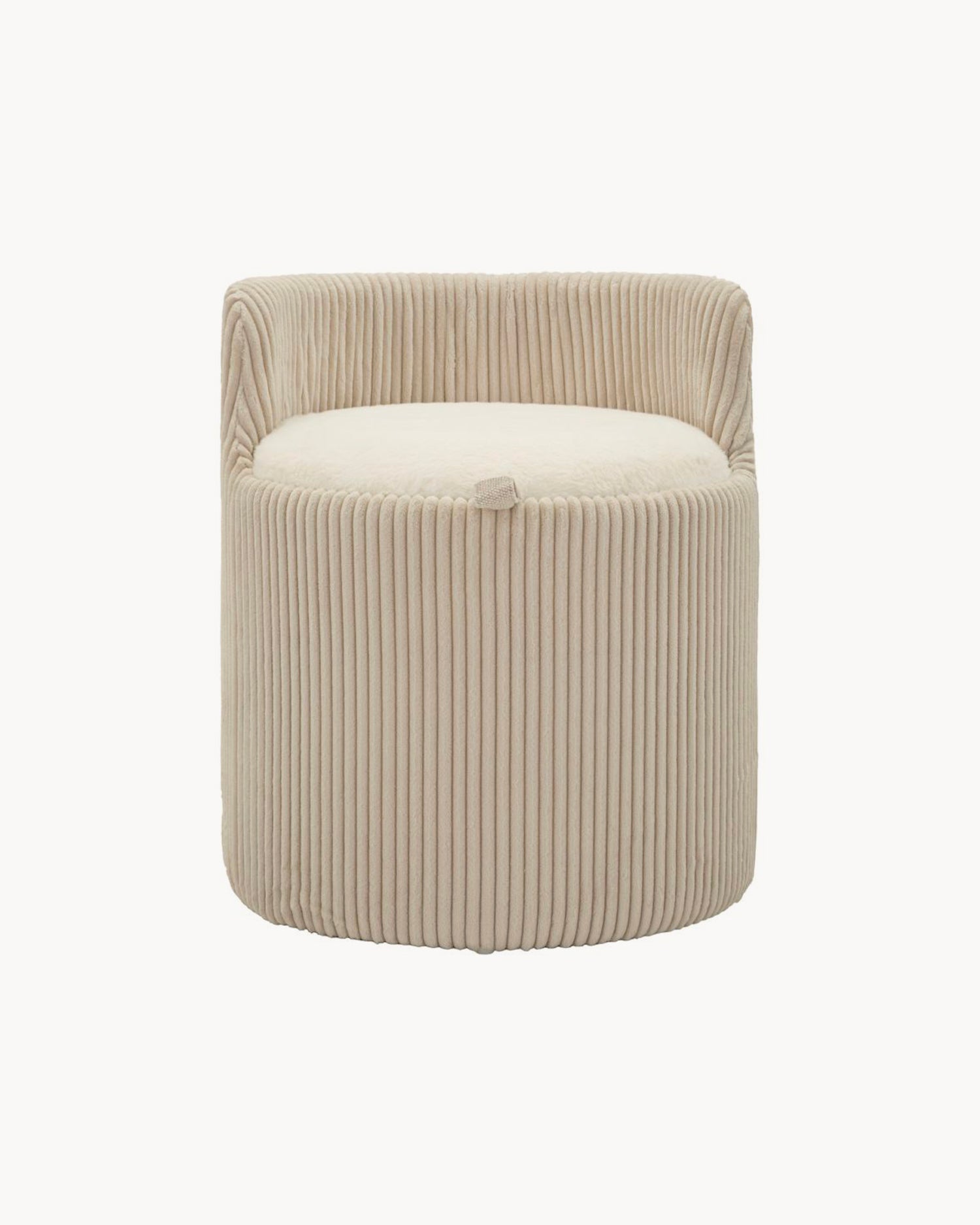 Pouf imbottito contenitore Dublin