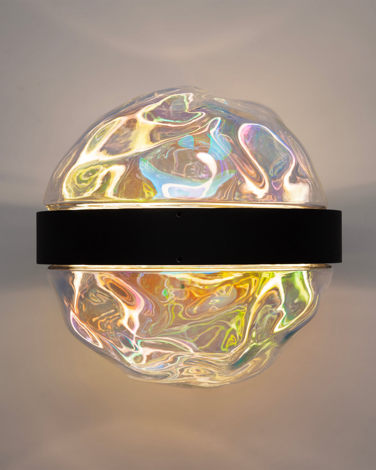 Lampada da parete in vetro multicolore Misterio