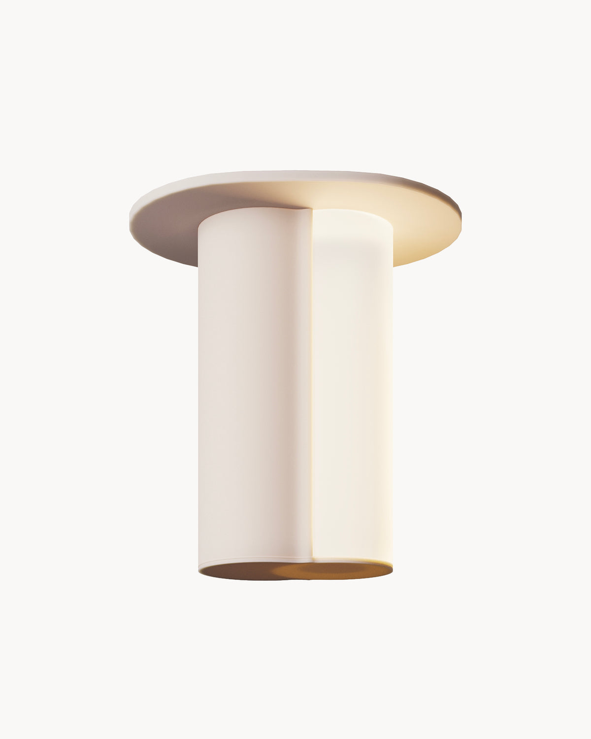 Lampada portatile ricaricabile in alluminio Asym