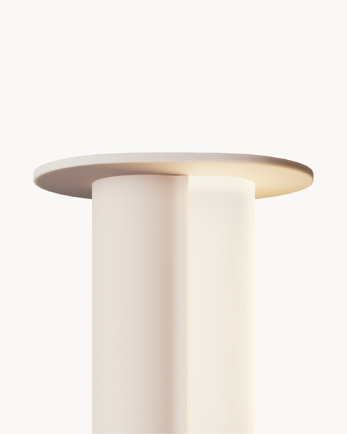 Lampada portatile ricaricabile in alluminio Asym