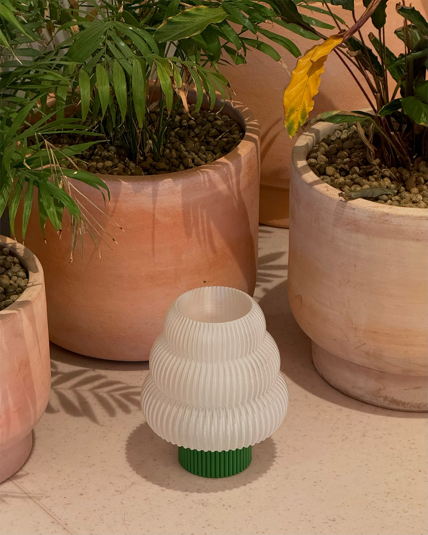 Lampada da tavolo stampata in 3D Luma