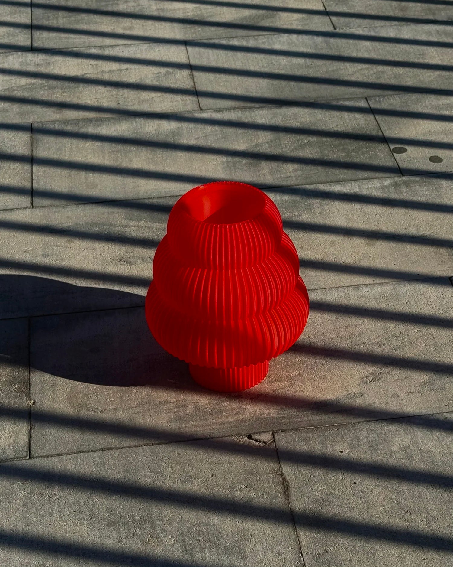 Lampada da tavolo stampata in 3D Luma