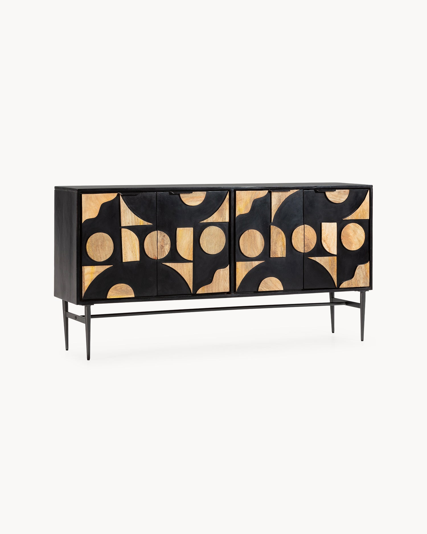 Credenza in legno di mango Navya