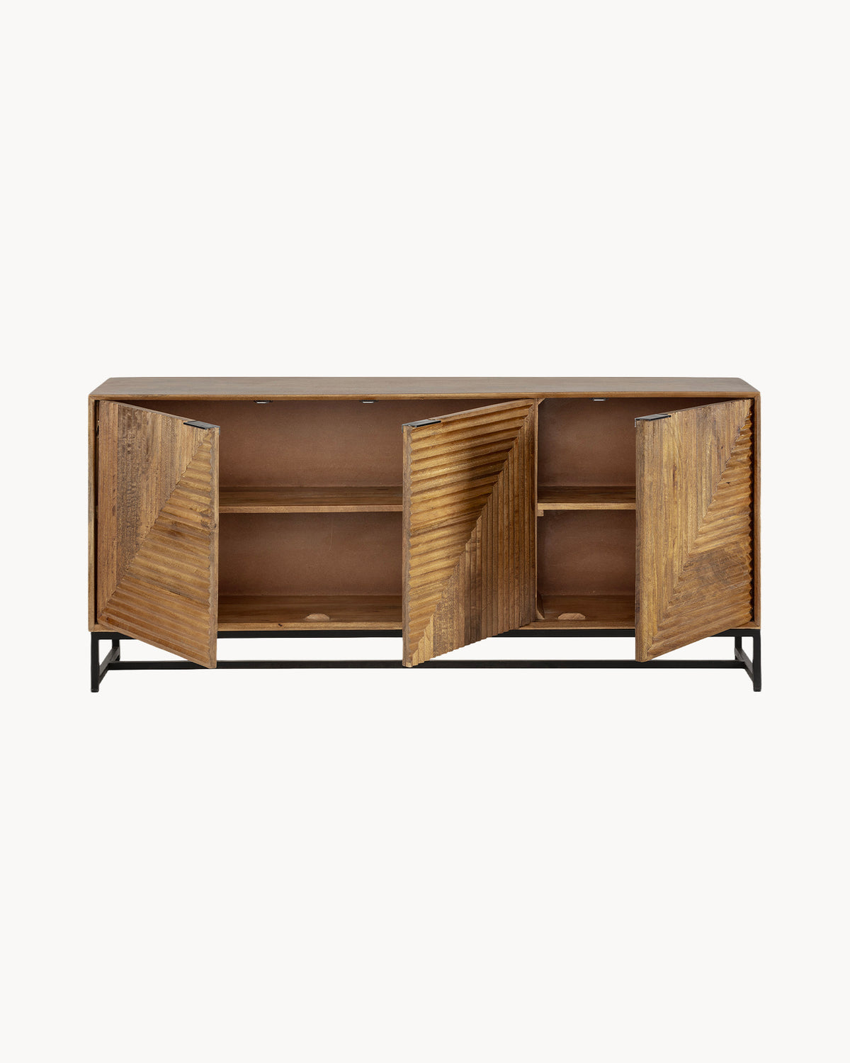 Credenza in legno di mango Nereida - Legno/Metallo