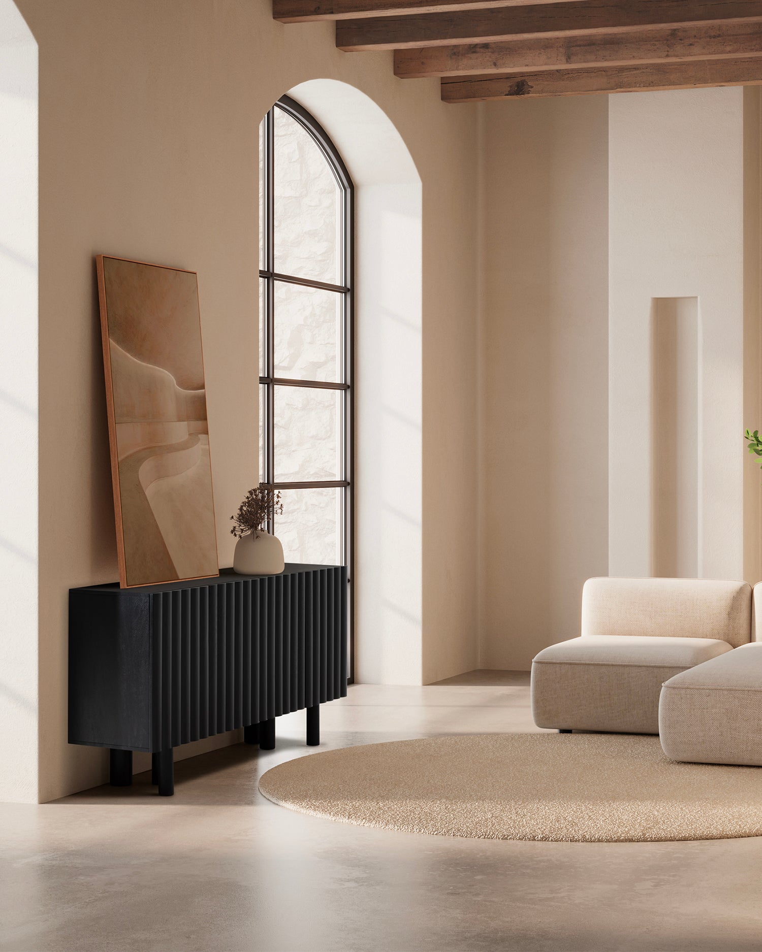 Credenza in legno di mango Tamira