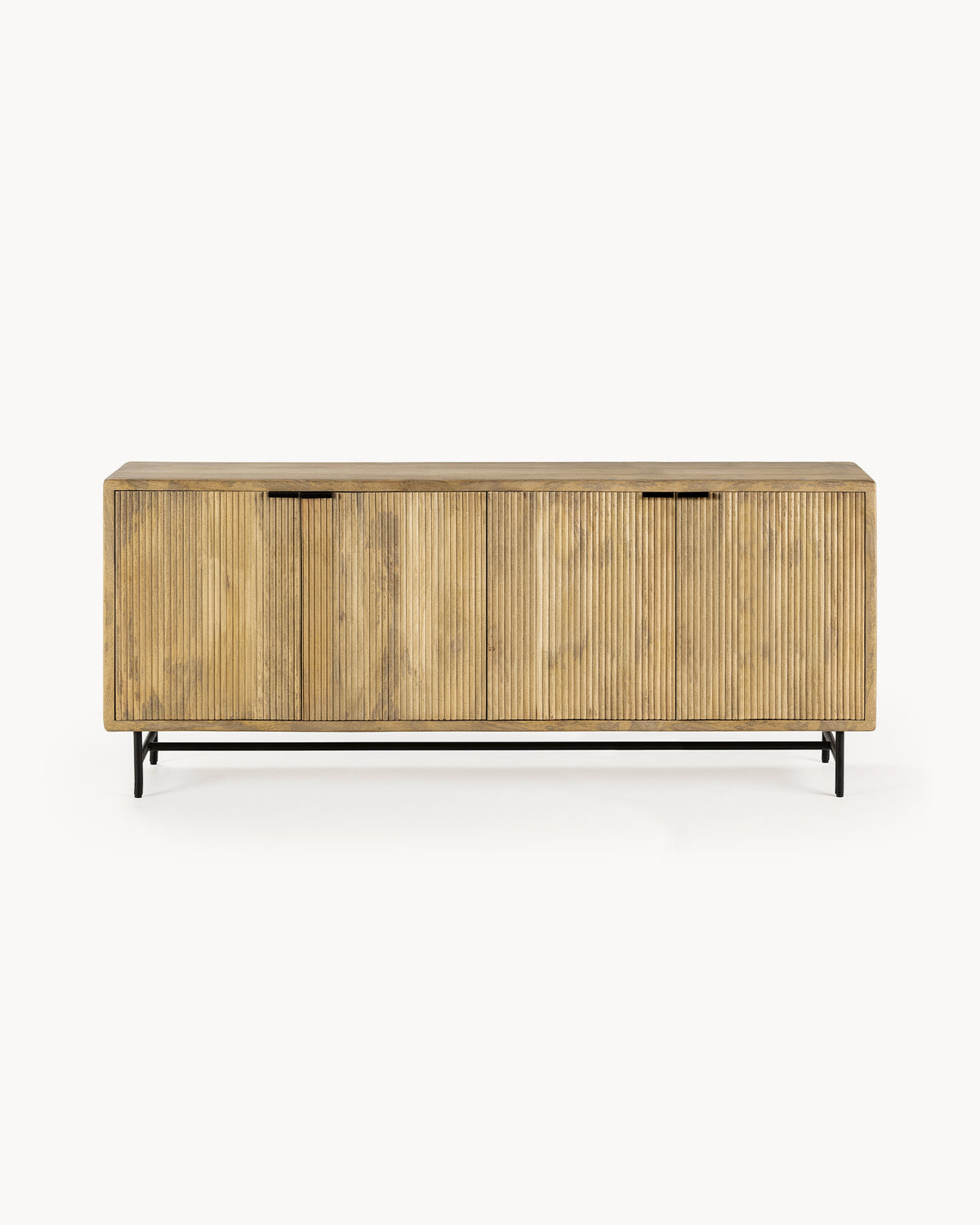 Credenza in legno di mango Mundra - Legno/Metallo