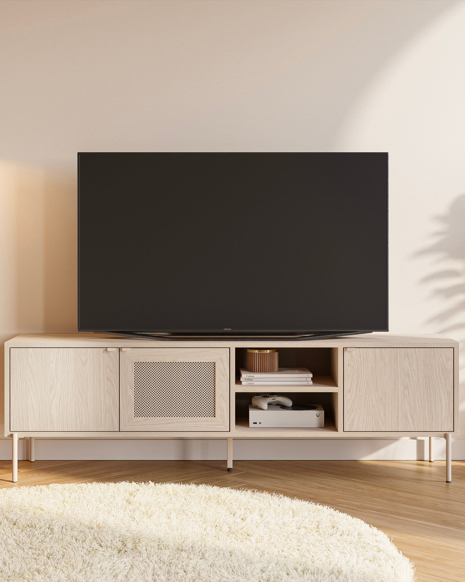 Mobile tv Inti - Legno/Vetro