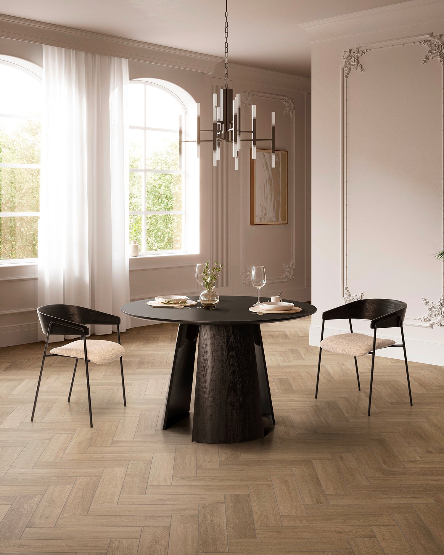 Tavolo da pranzo in legno Zuri