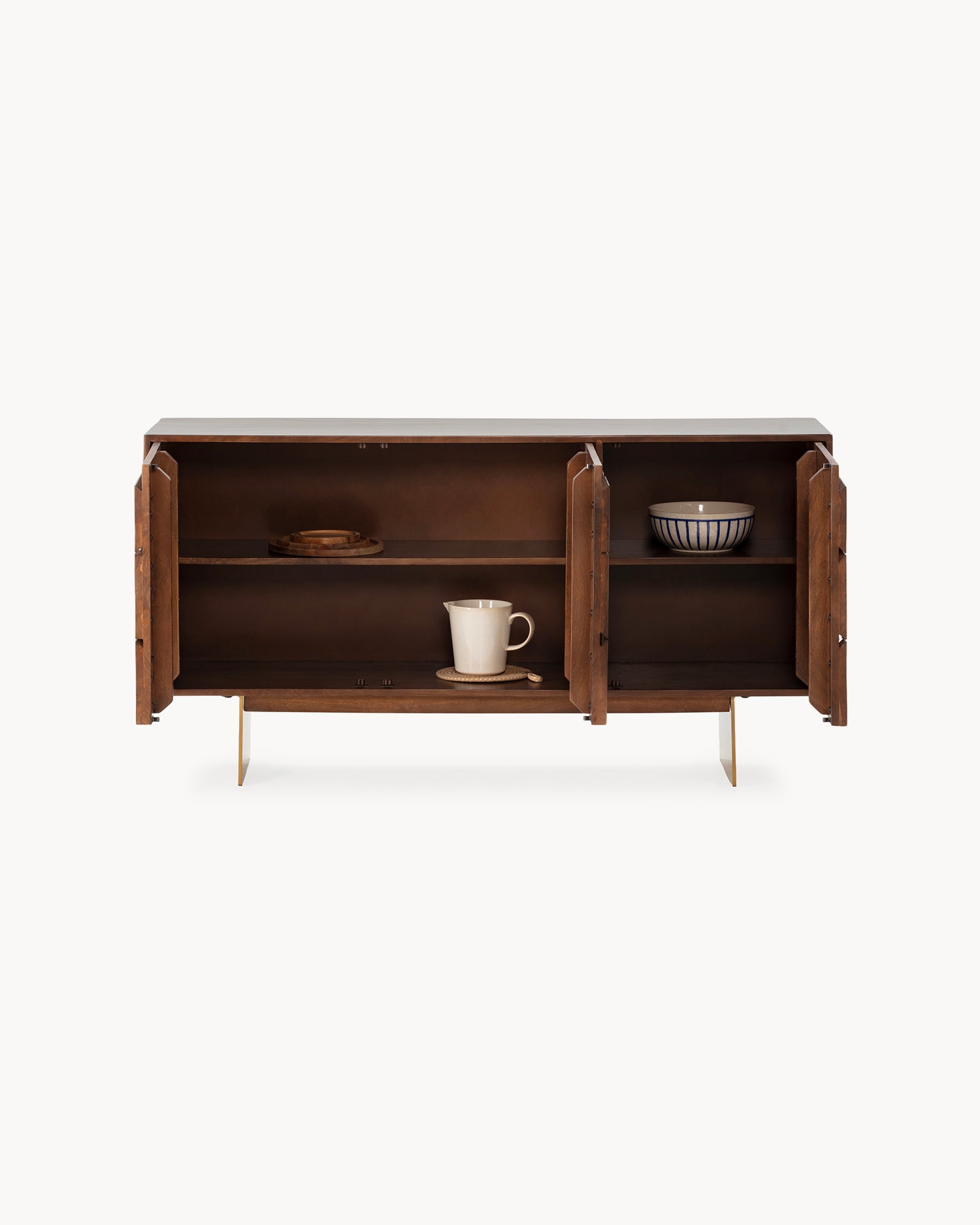 Credenza in legno di mango Trisha
