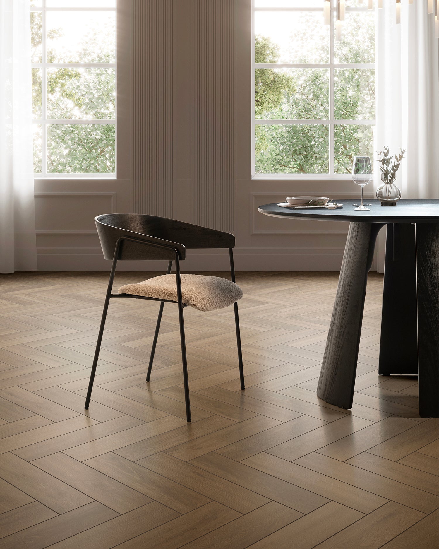 Tavolo da pranzo in legno Zuri