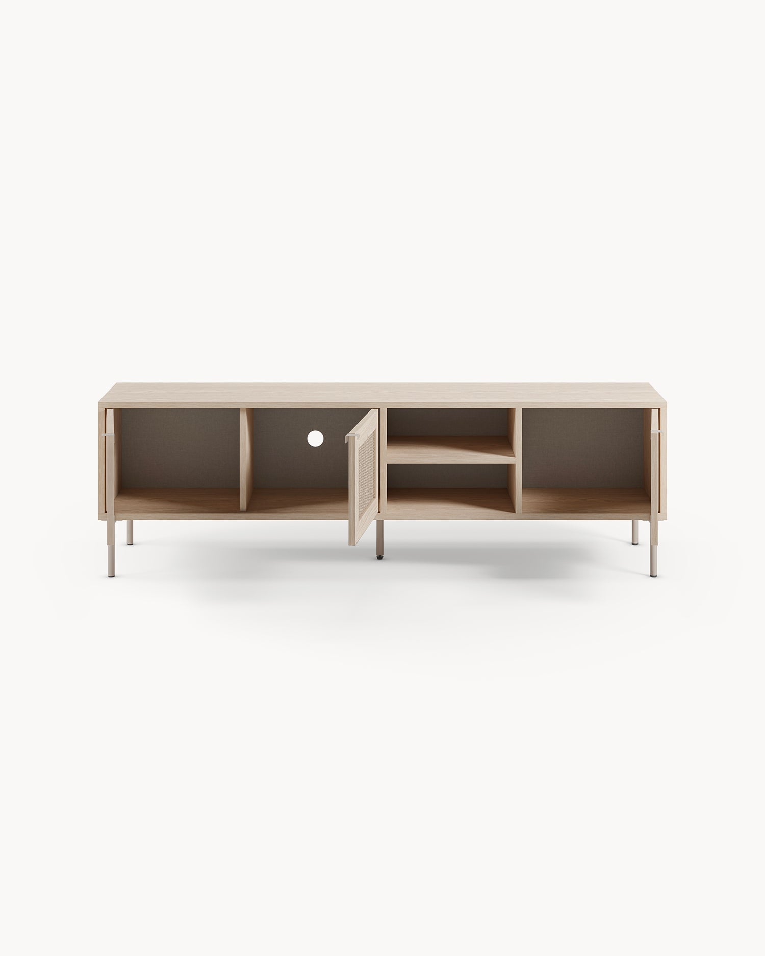 Mobile tv Inti - Legno/Vetro