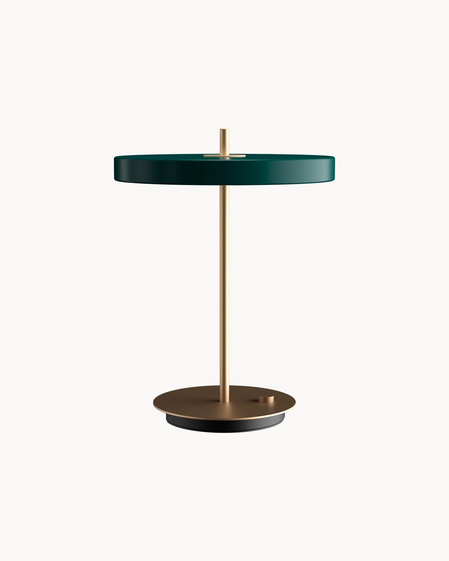 Lampada da tavolo in acciaio Asteria