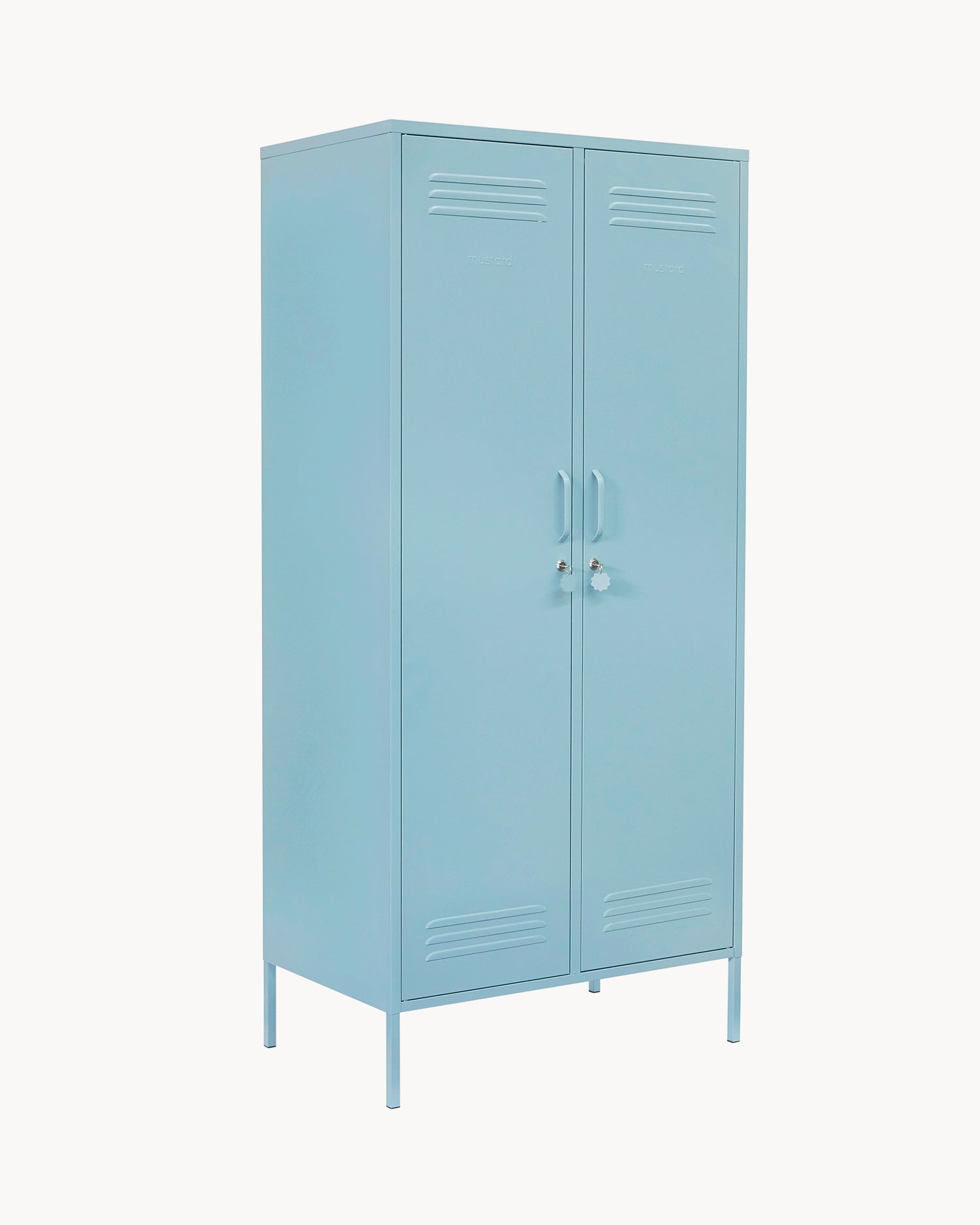 Armadio in metallo The Twinny, azzurro