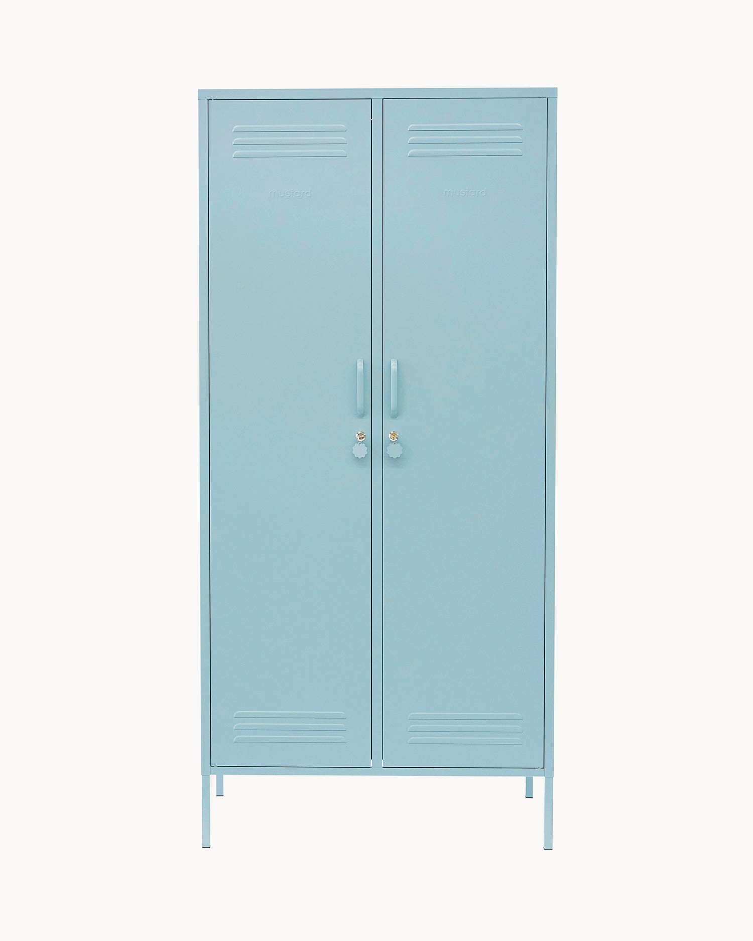 Armadio in metallo The Twinny, azzurro