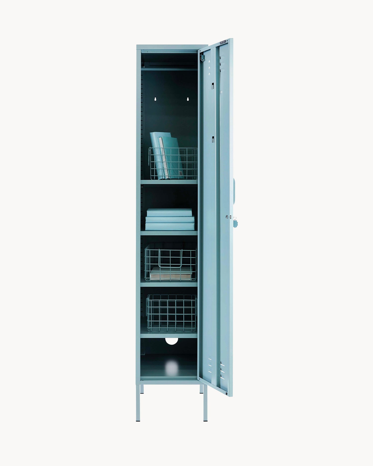 Armadietto in metallo The Skinny, azzurro