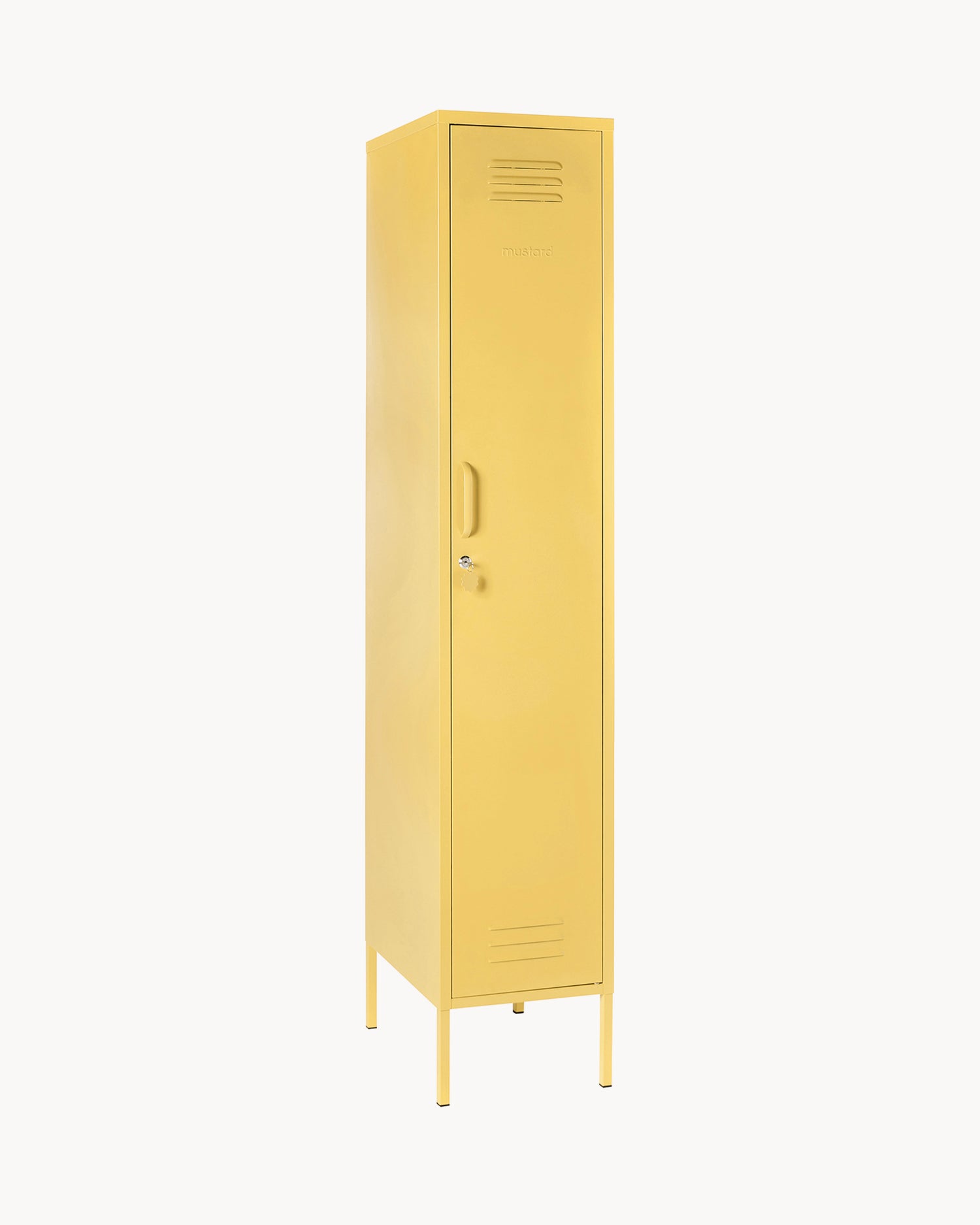 Armadietto in metallo The Skinny, giallo chiaro