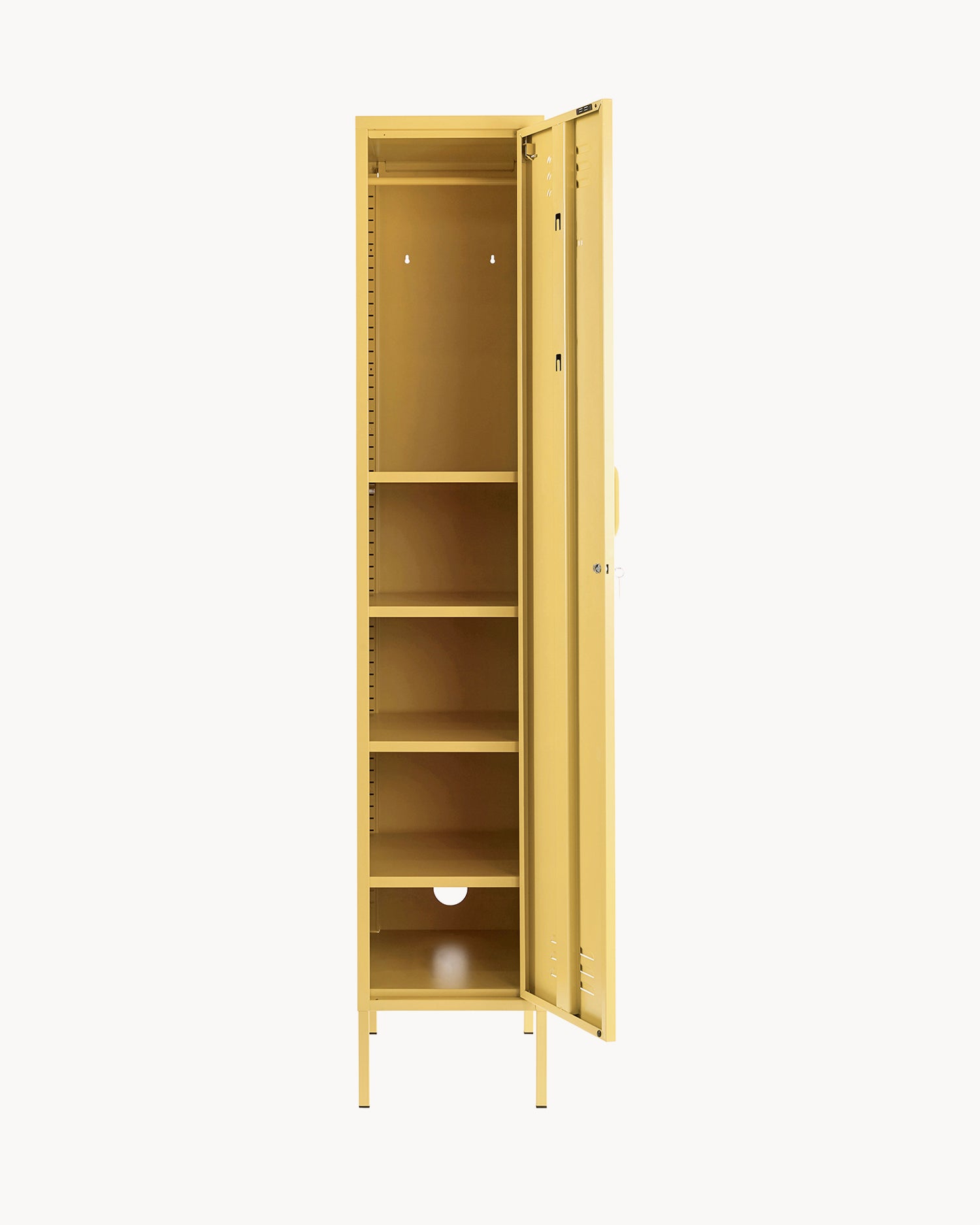 Armadietto in metallo The Skinny, giallo chiaro