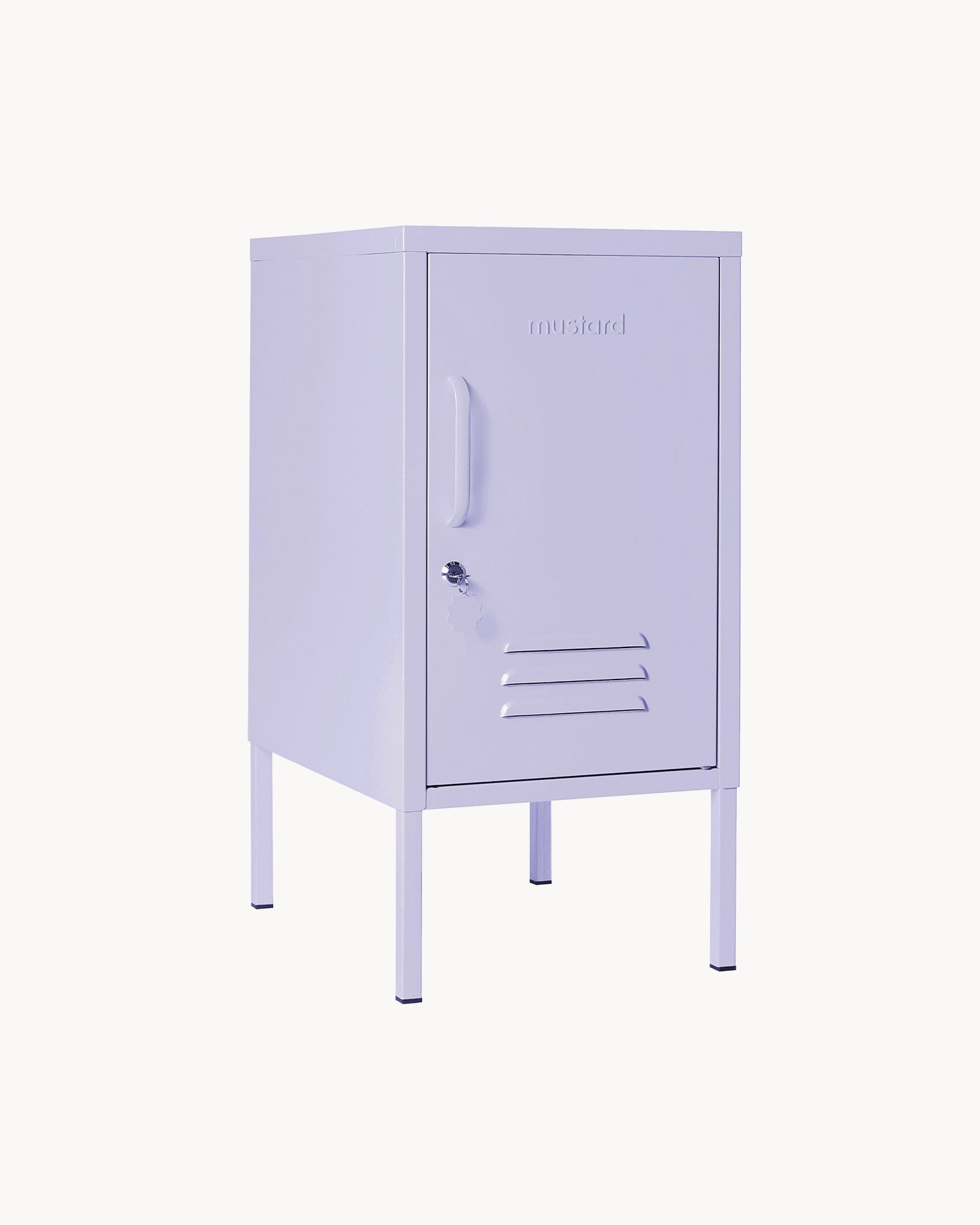 Comodino in metallo The Shorty, lilla