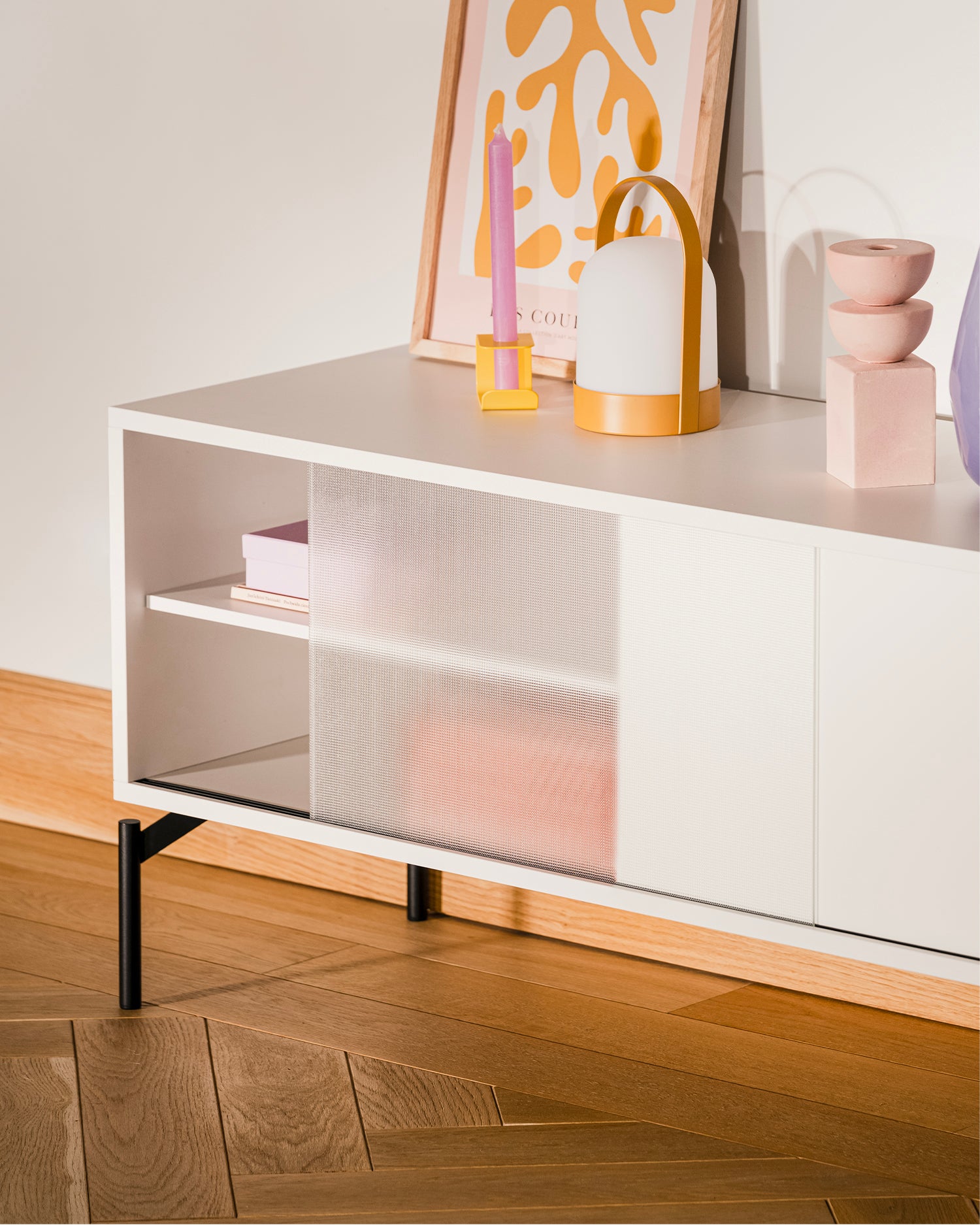 Mobile TV Met mini, grigio chiaro