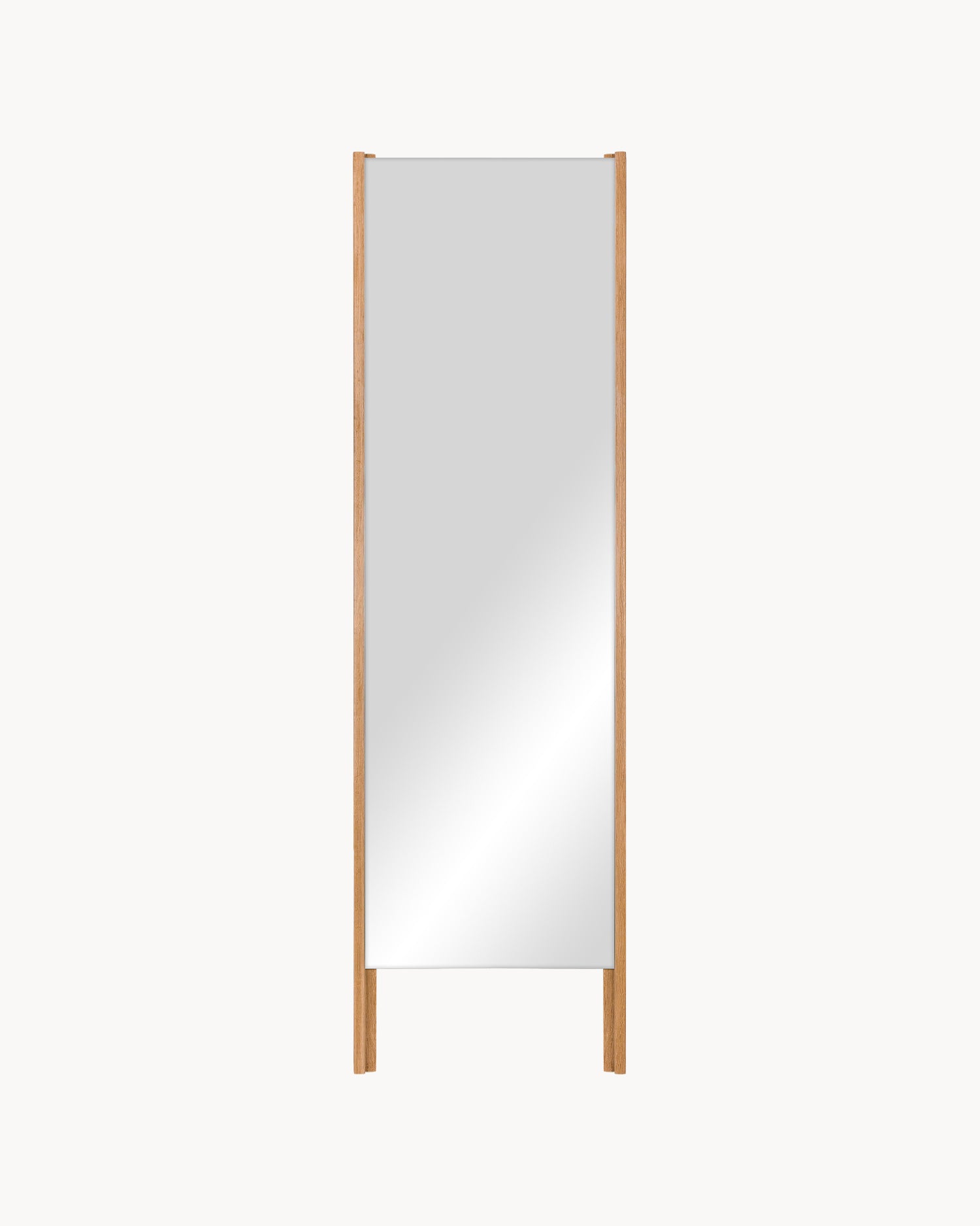 Specchio in legno Lun Leaning