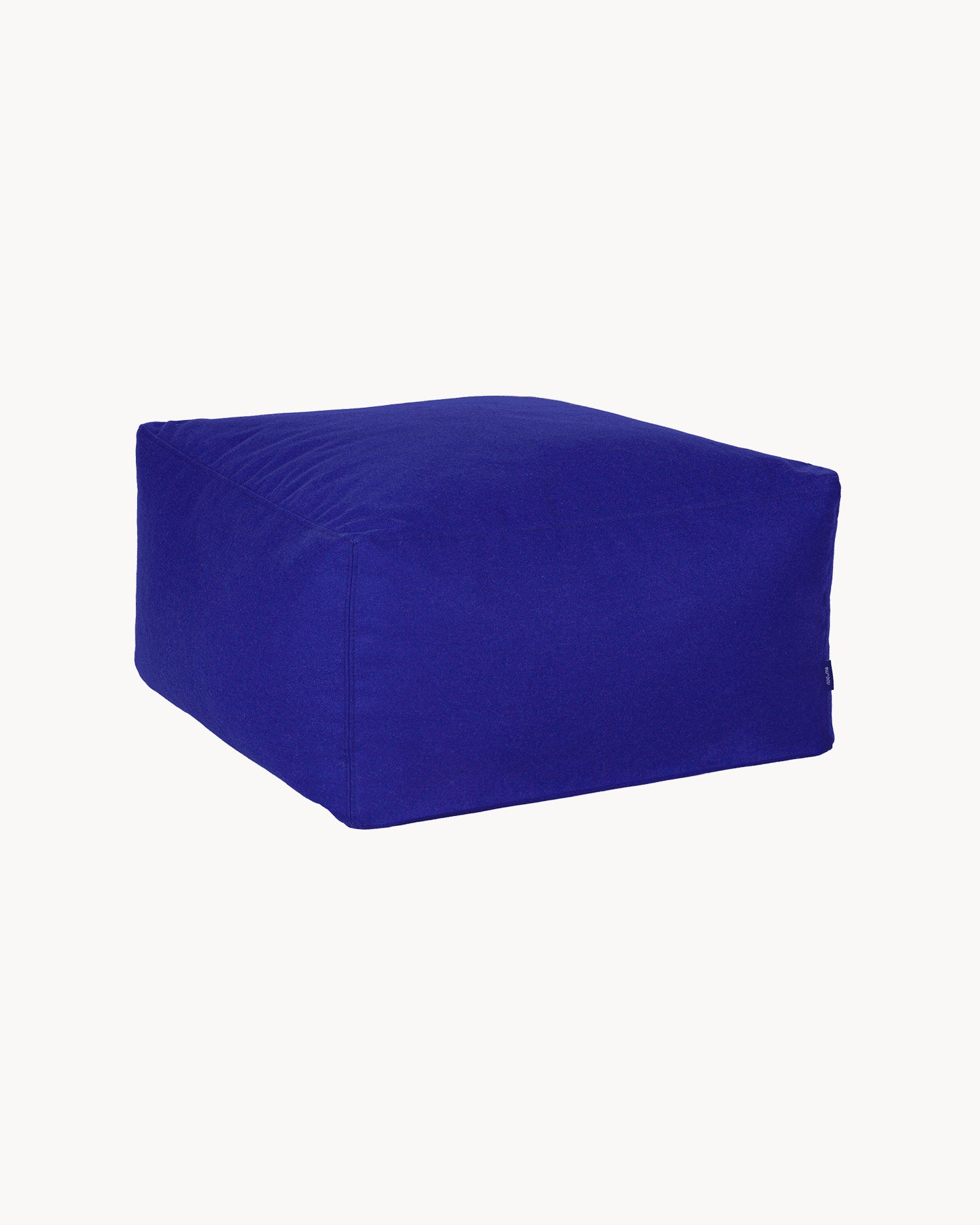 Pouf morbido in lana Keno