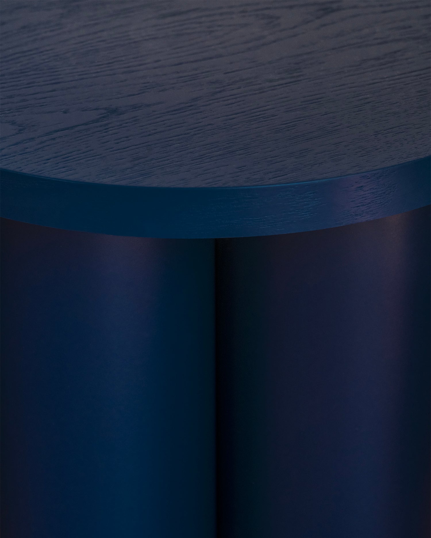 Tavolino in legno Oly, blu