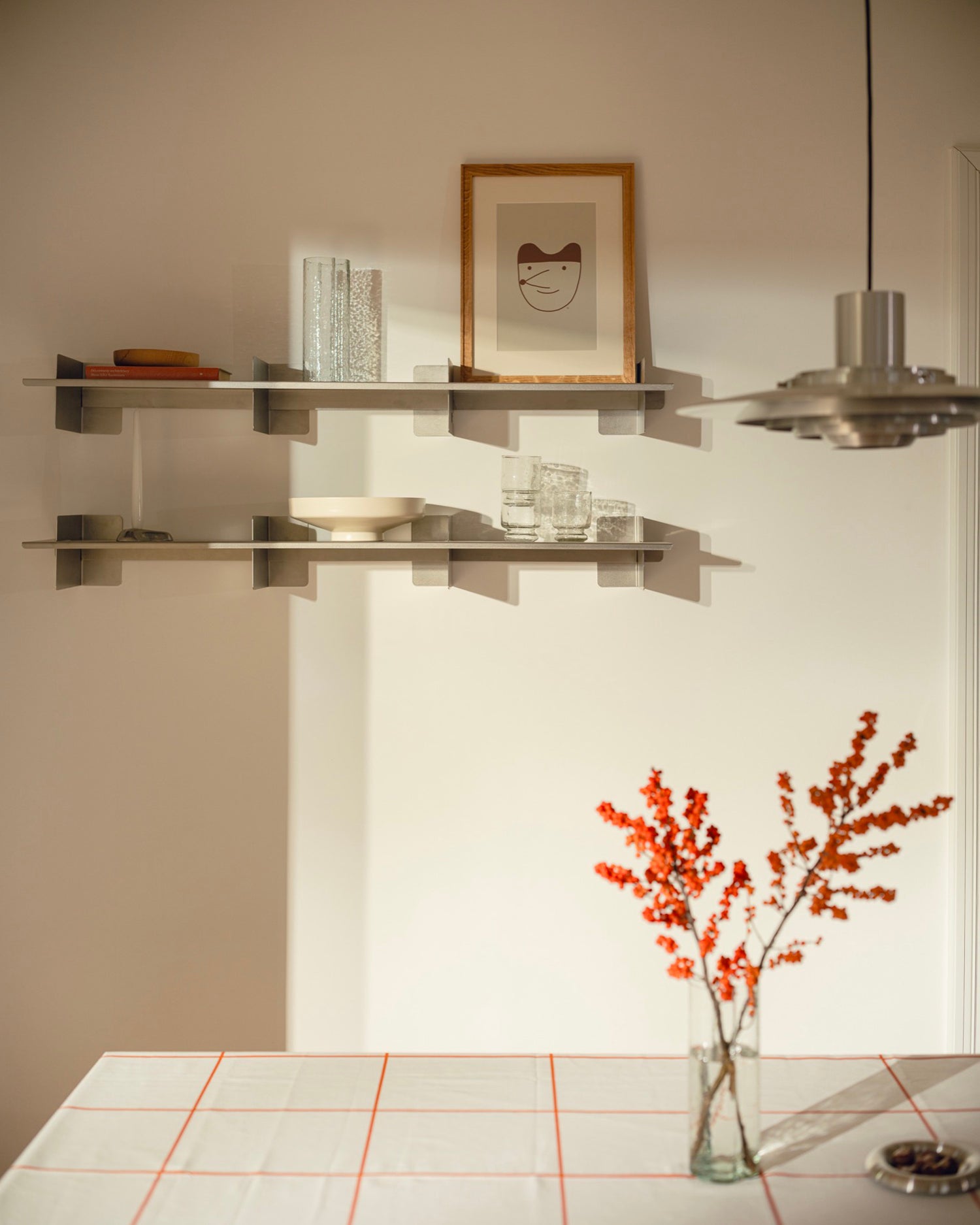 Mensola in acciaio Tivo