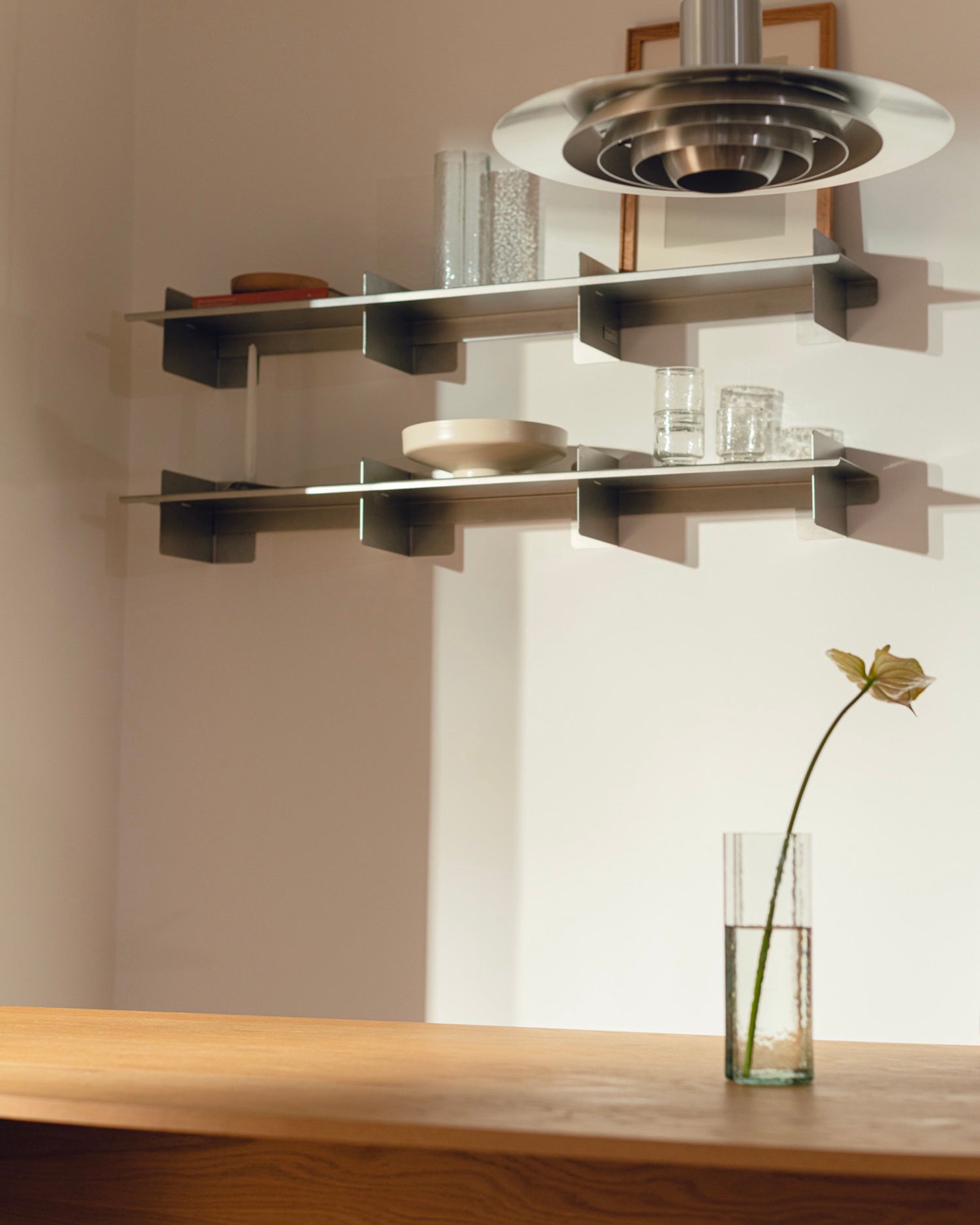 Mensola in acciaio Tivo