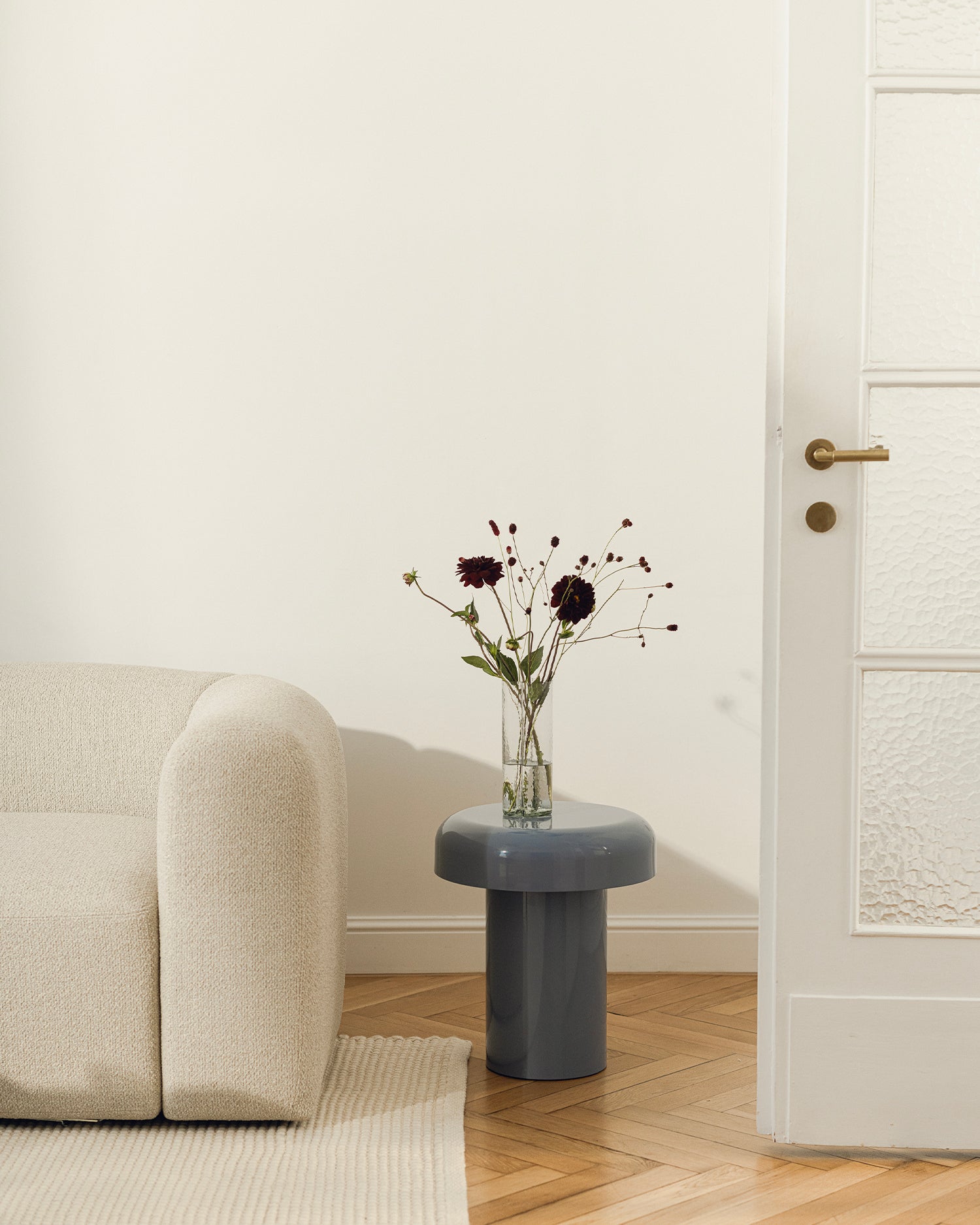 Vaso in vetro soffiato realizzato a mano Tubu