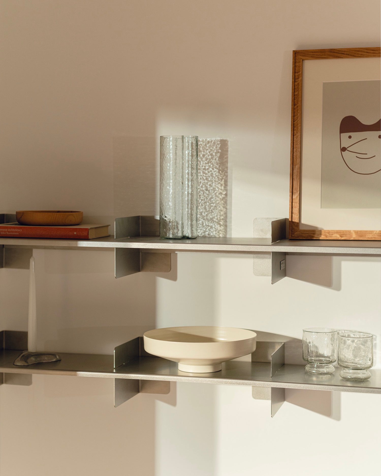 Mensola in acciaio Tivo