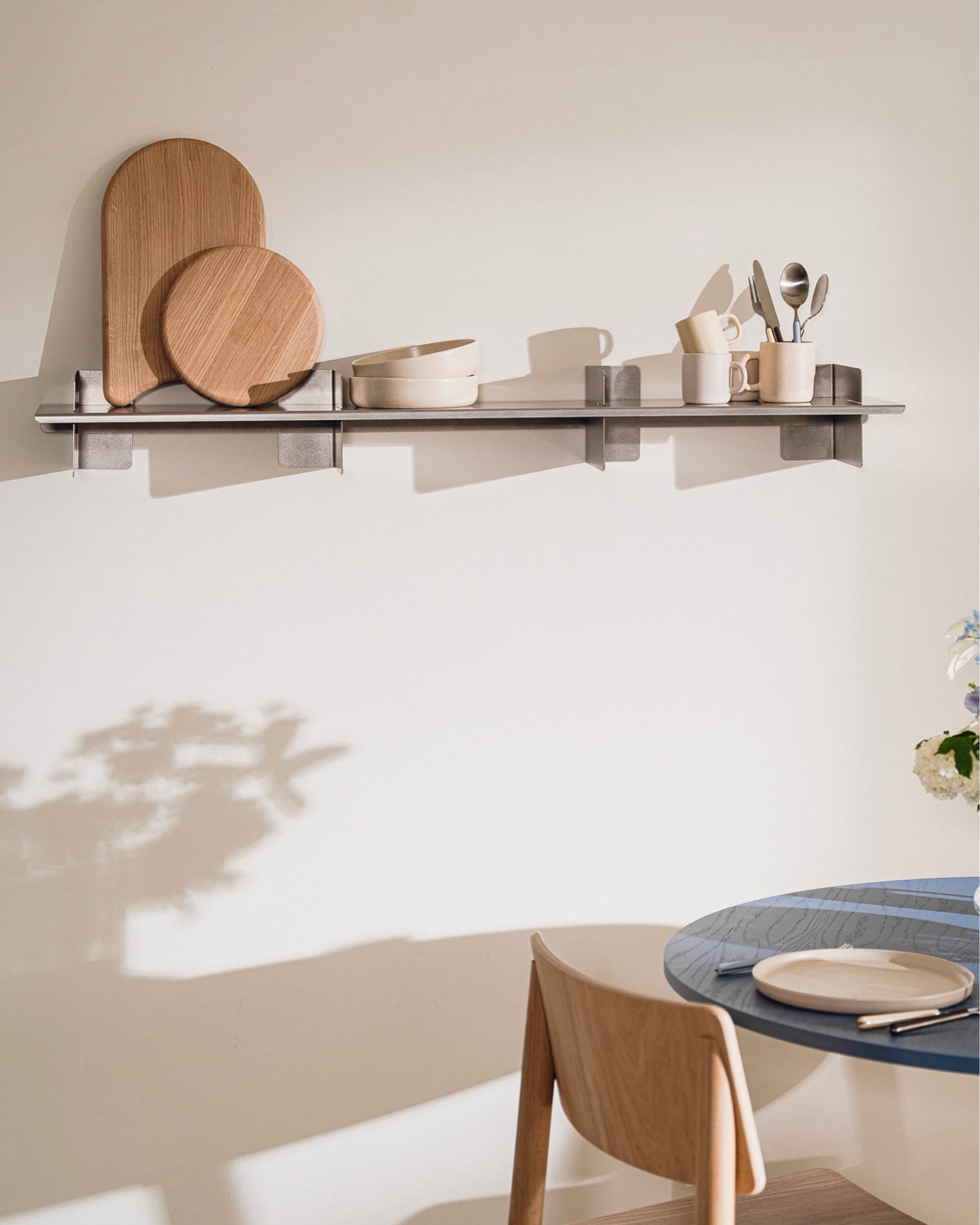 Mensola in acciaio Tivo