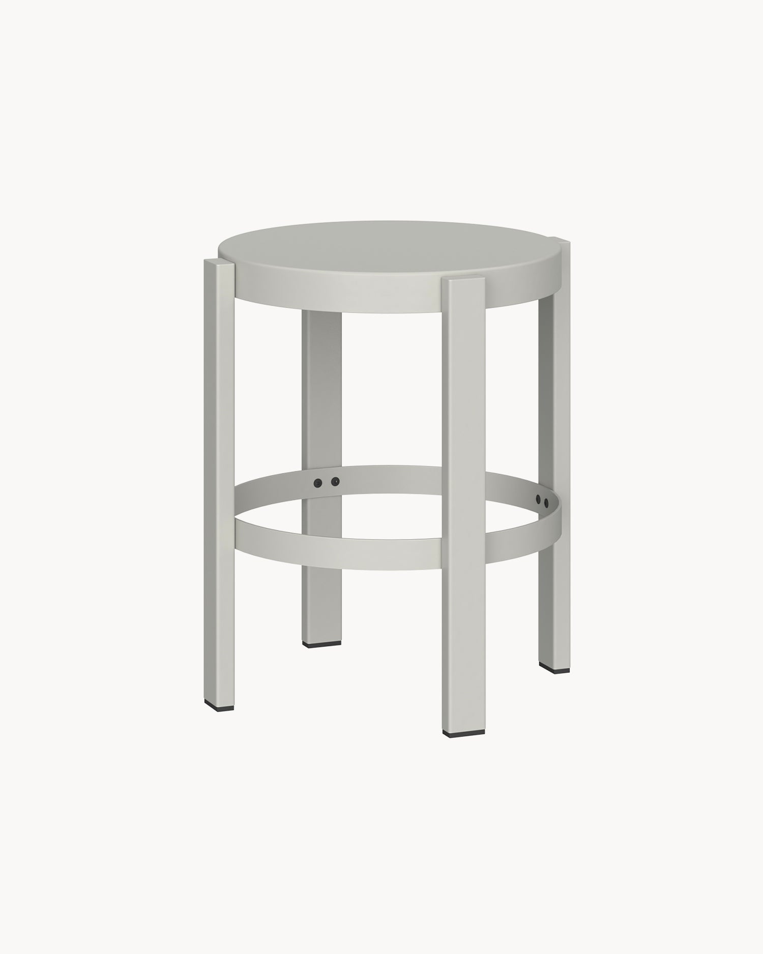 Sgabello in acciaio Doon