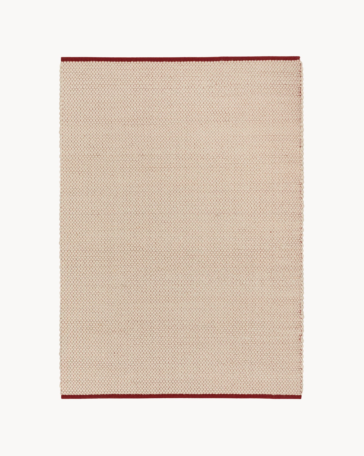 Tappeto realizzato a mano in lana Lenu