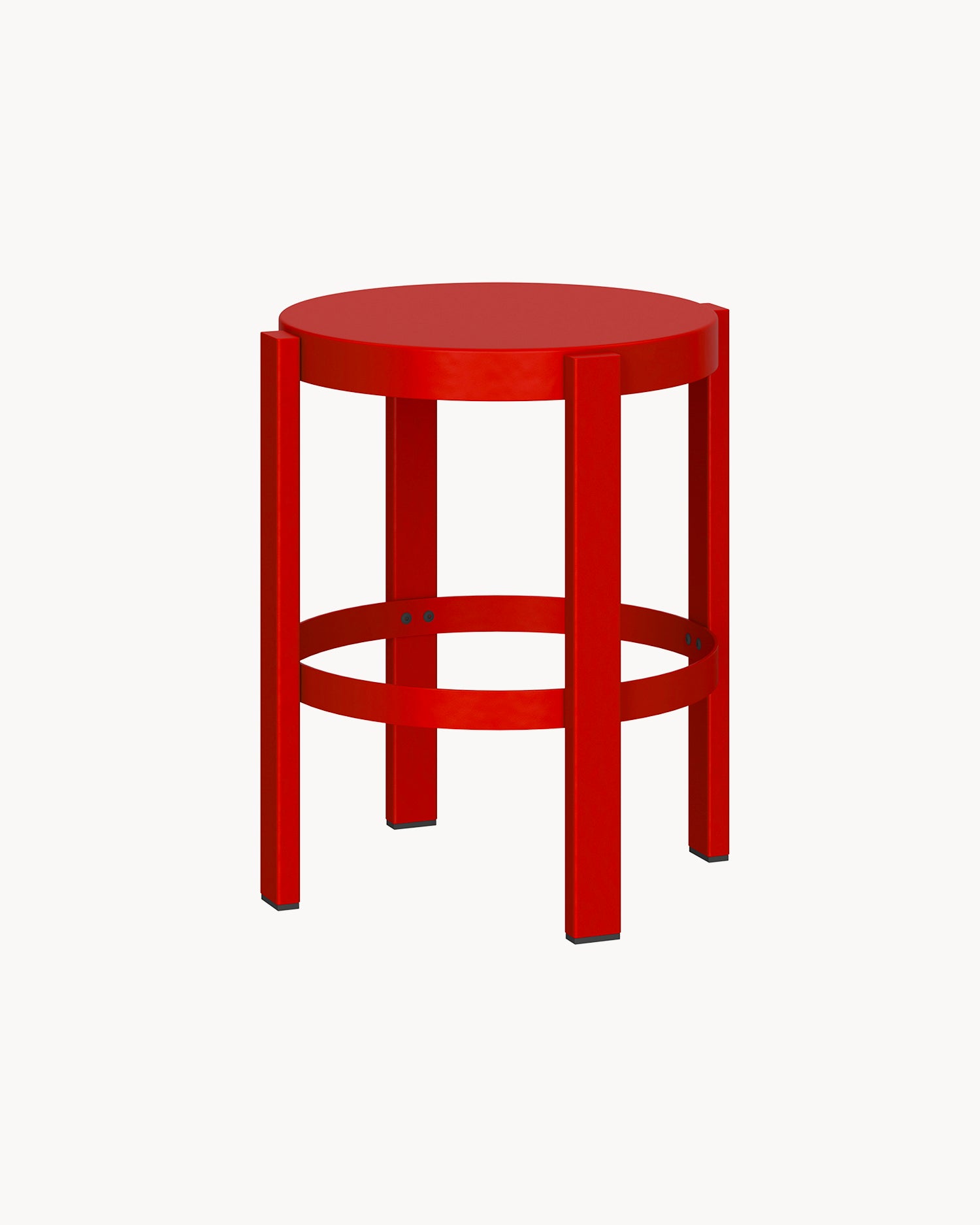 Sgabello in acciaio Doon