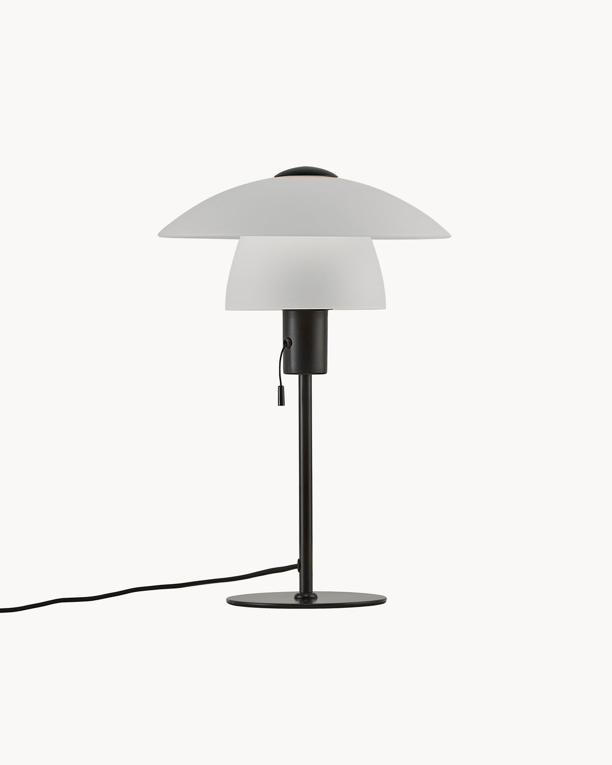 Lampada da tavolo in vetro opale Verona