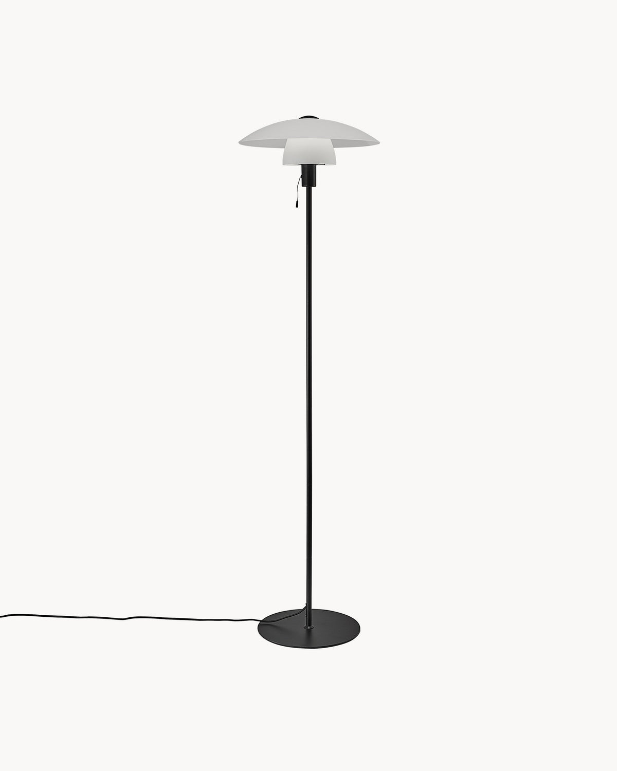 Lampada da terra in vetro opale Verona