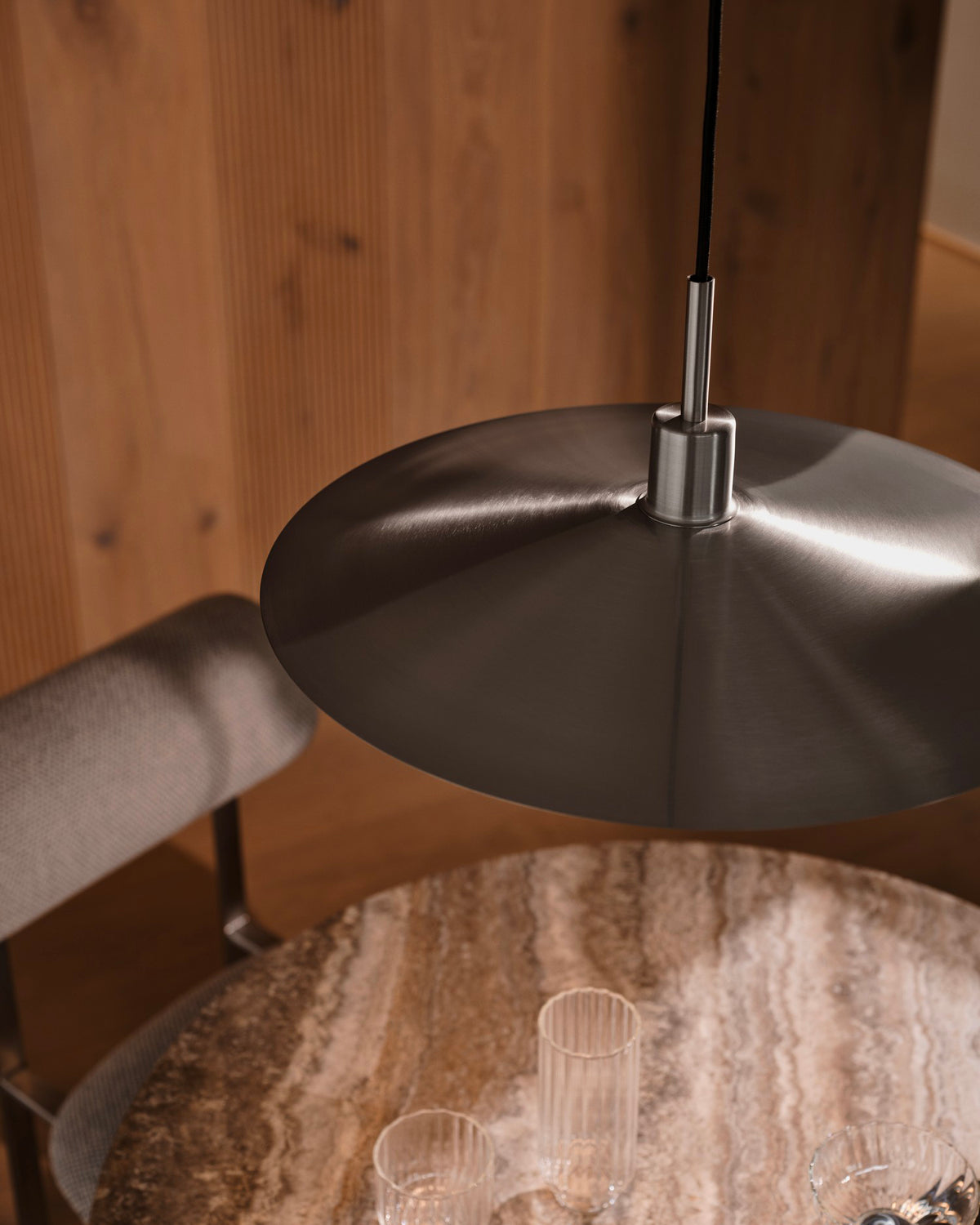 Lampada a sospensione in metallo Latika