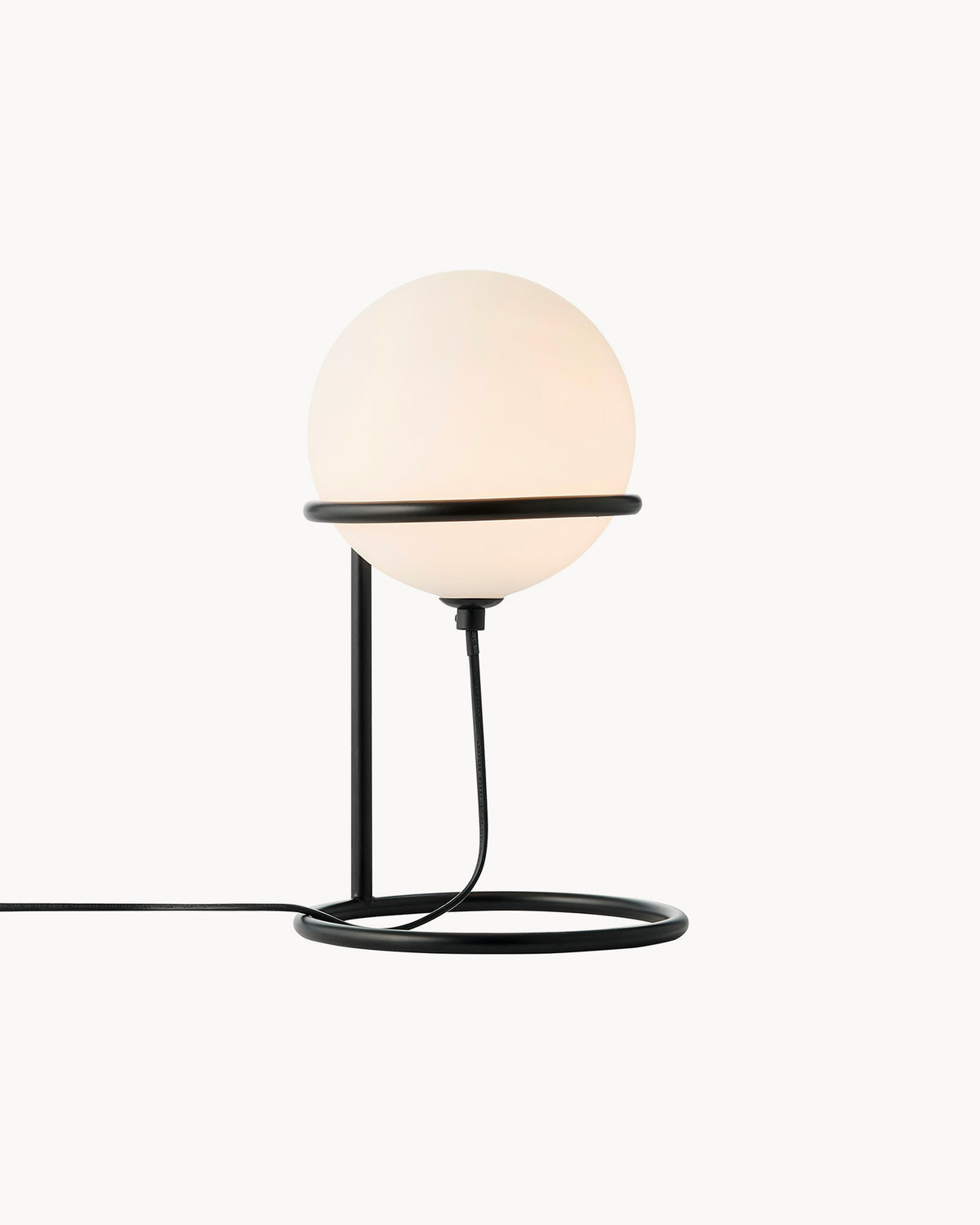 Lampada da tavolo in vetro e metallo Wilson