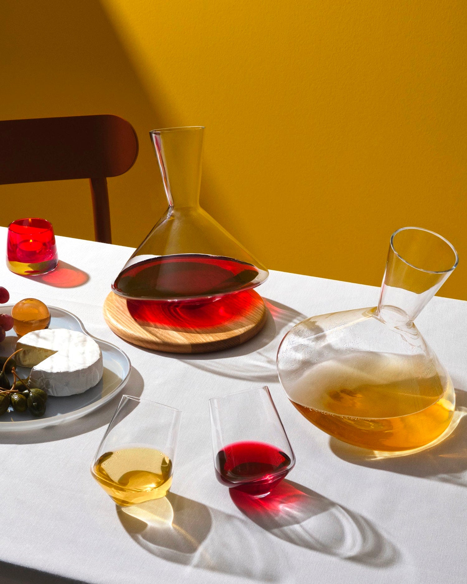 Decanter per vino in cristallo Balance