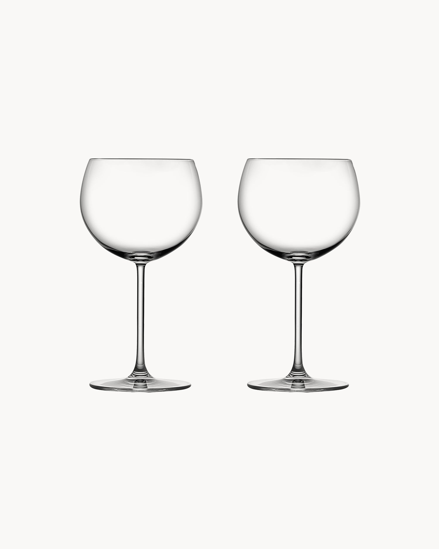 Set 2 calici da vino bianco in cristallo Vintage
