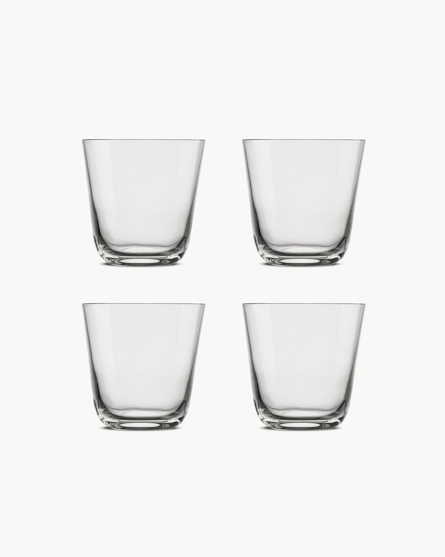 Set 4 bicchieri in cristallo Savage